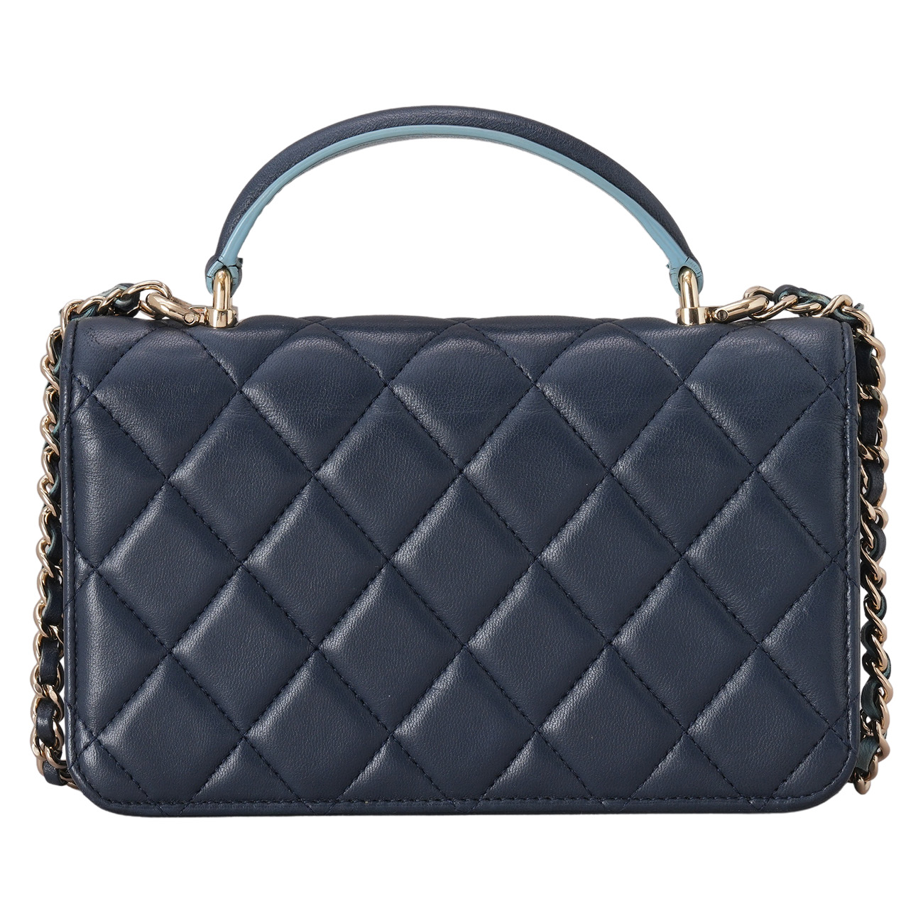 CHANEL(USED)샤넬 AP3226 탑핸들 폰홀더백