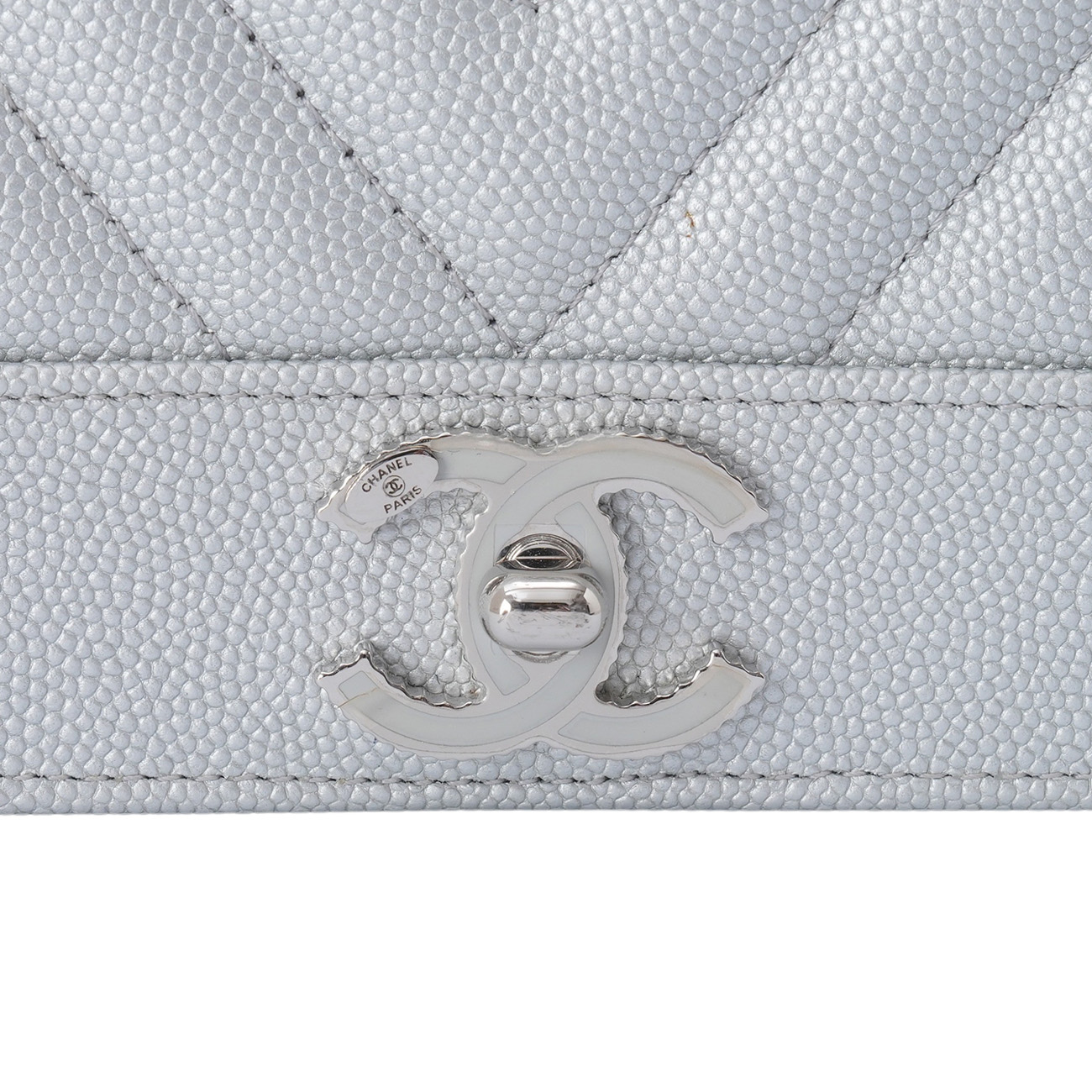 CHANEL(USED)샤넬 캐비어 마드모아젤 WOC