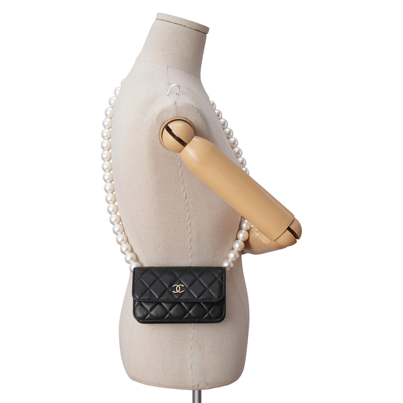 CHANEL(USED)샤넬 시즌 미니 진주 체인백