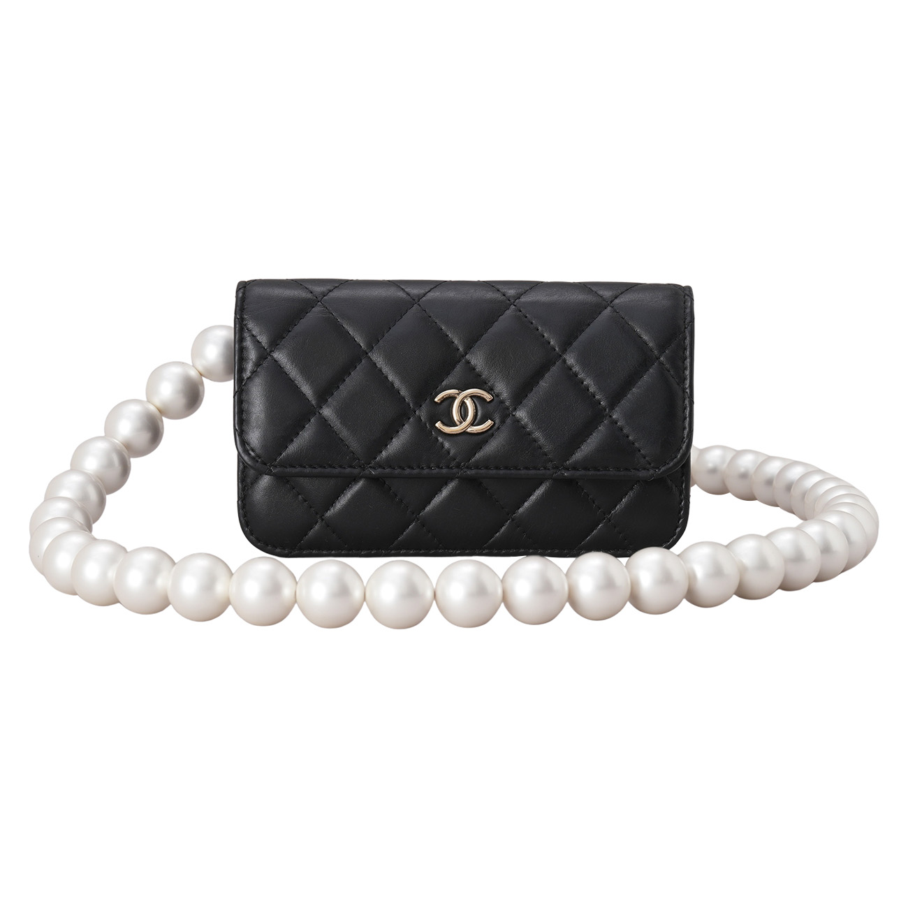 CHANEL(USED)샤넬 시즌 미니 진주 체인백