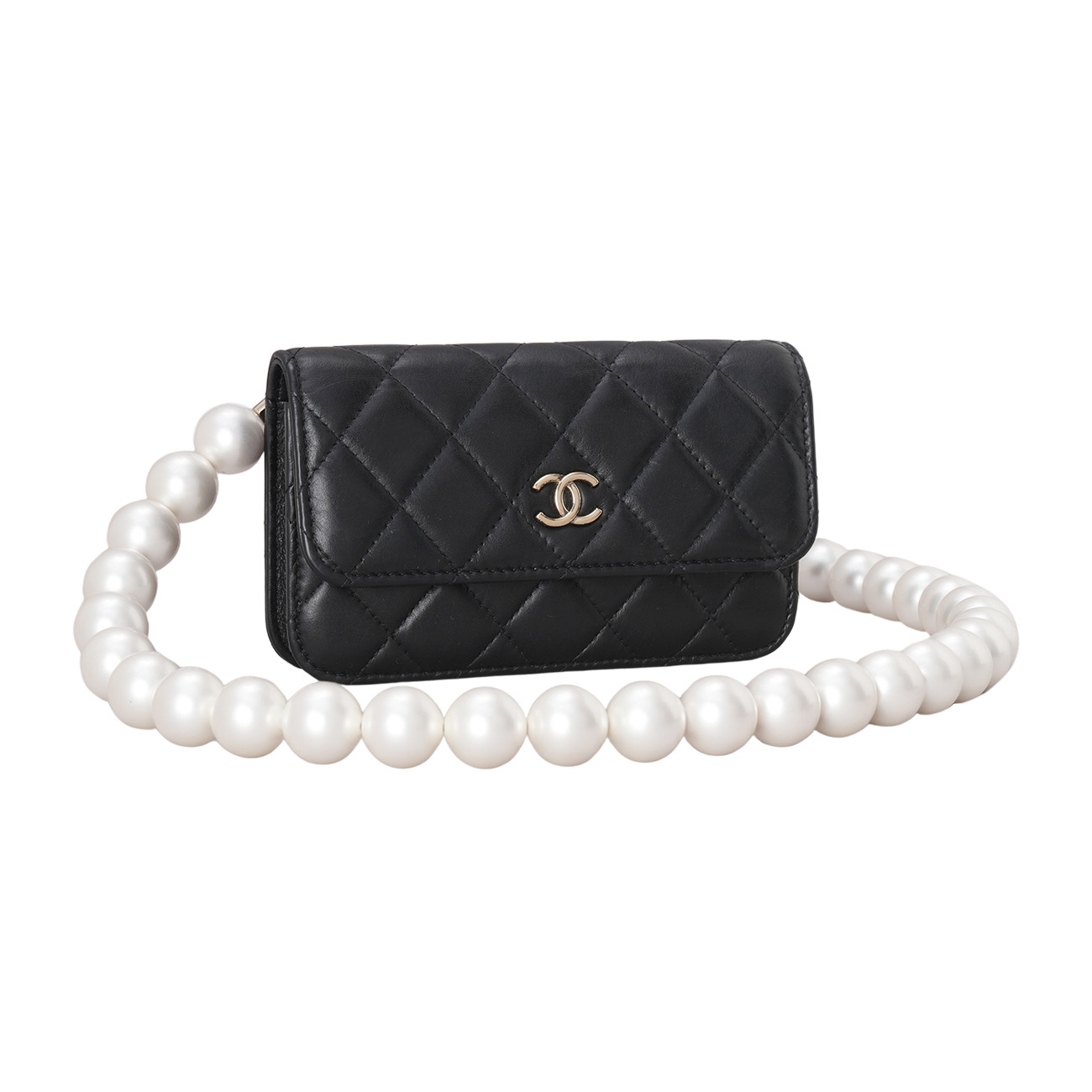 CHANEL(USED)샤넬 시즌 미니 진주 체인백