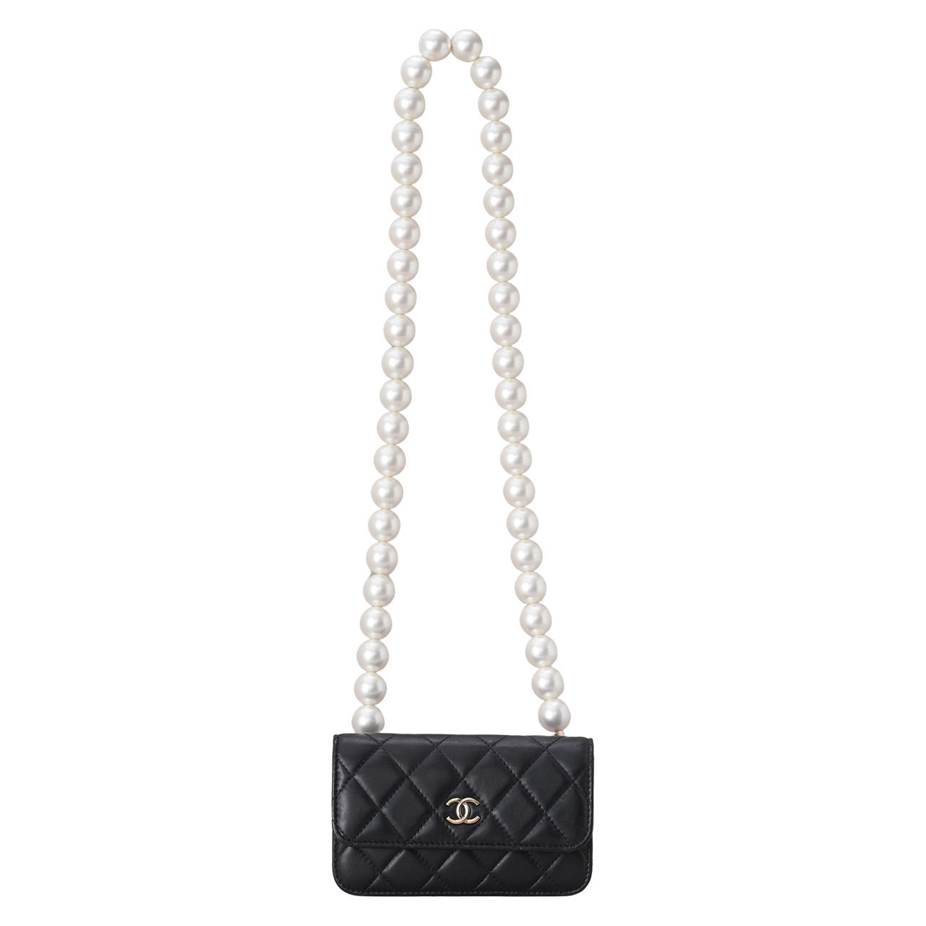 CHANEL(USED)샤넬 시즌 미니 진주 체인백