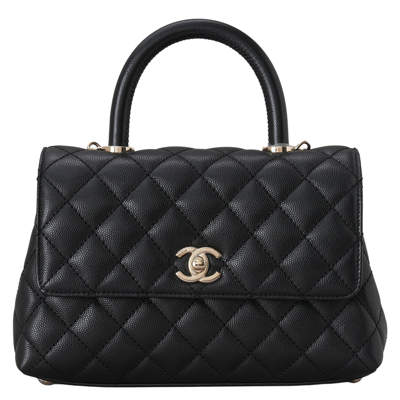 CHANEL(USED)샤넬 캐비어 코코핸들 스몰
