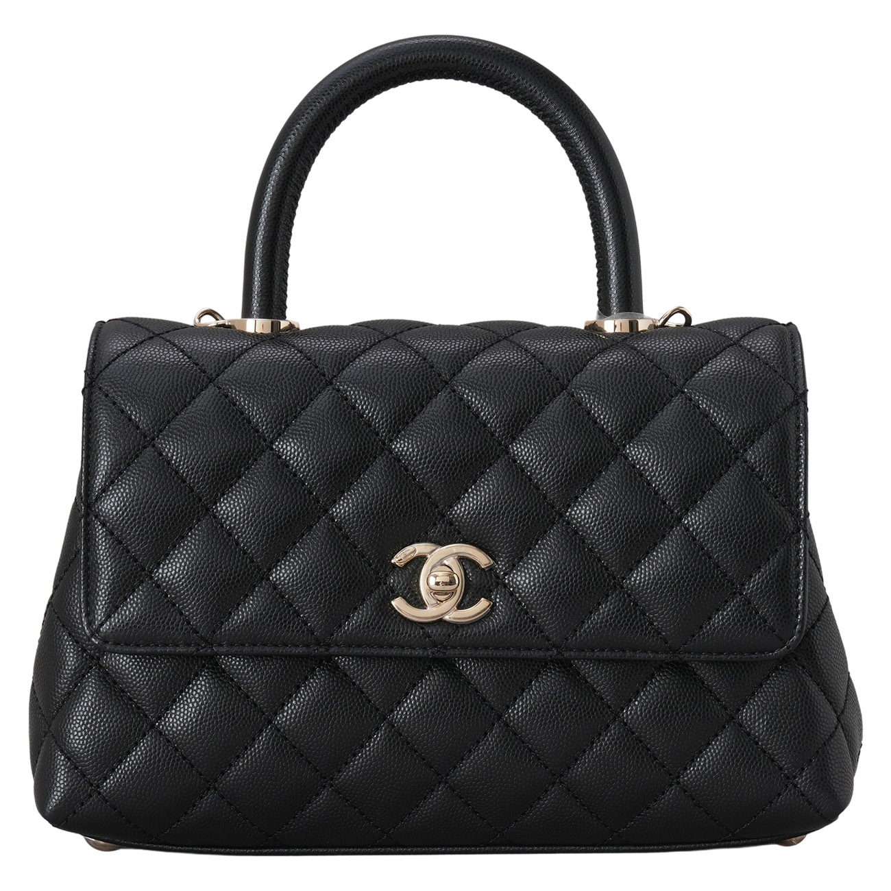 CHANEL(USED)샤넬 캐비어 코코핸들 스몰