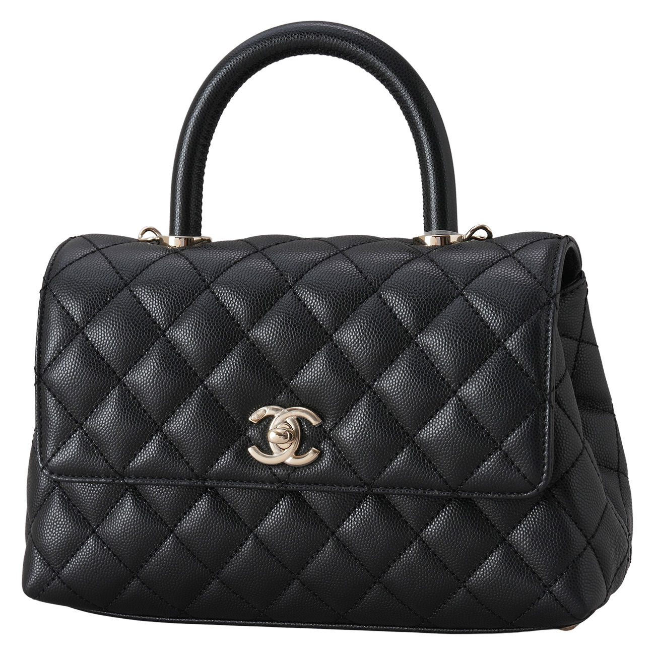 CHANEL(USED)샤넬 캐비어 코코핸들 스몰