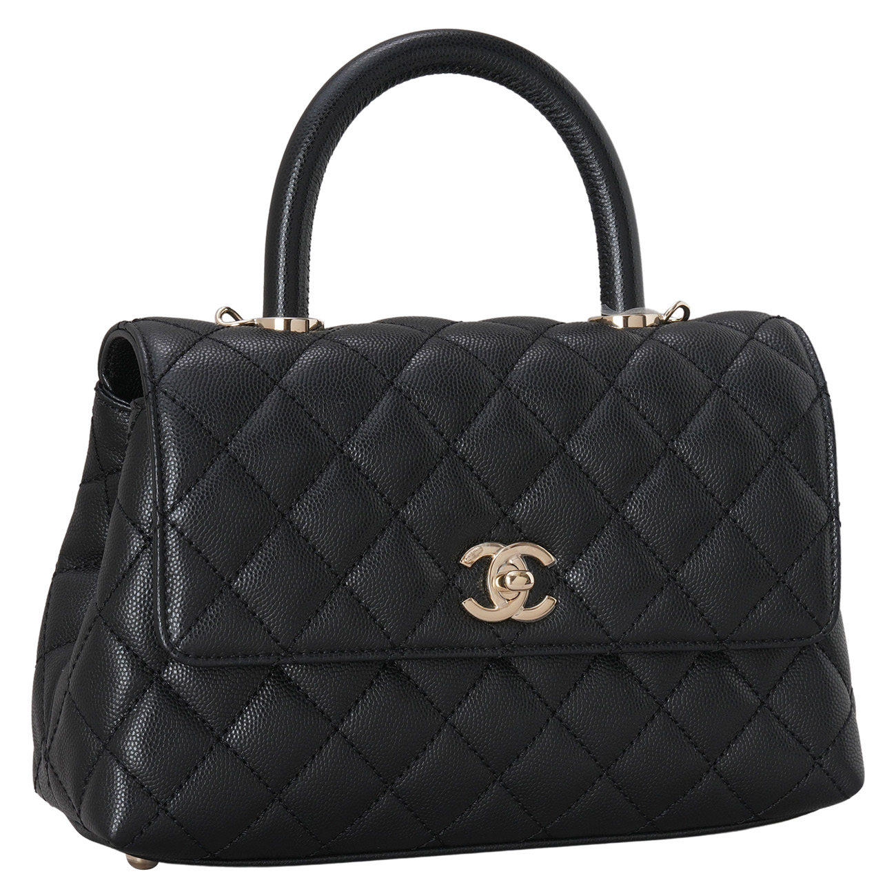CHANEL(USED)샤넬 캐비어 코코핸들 스몰