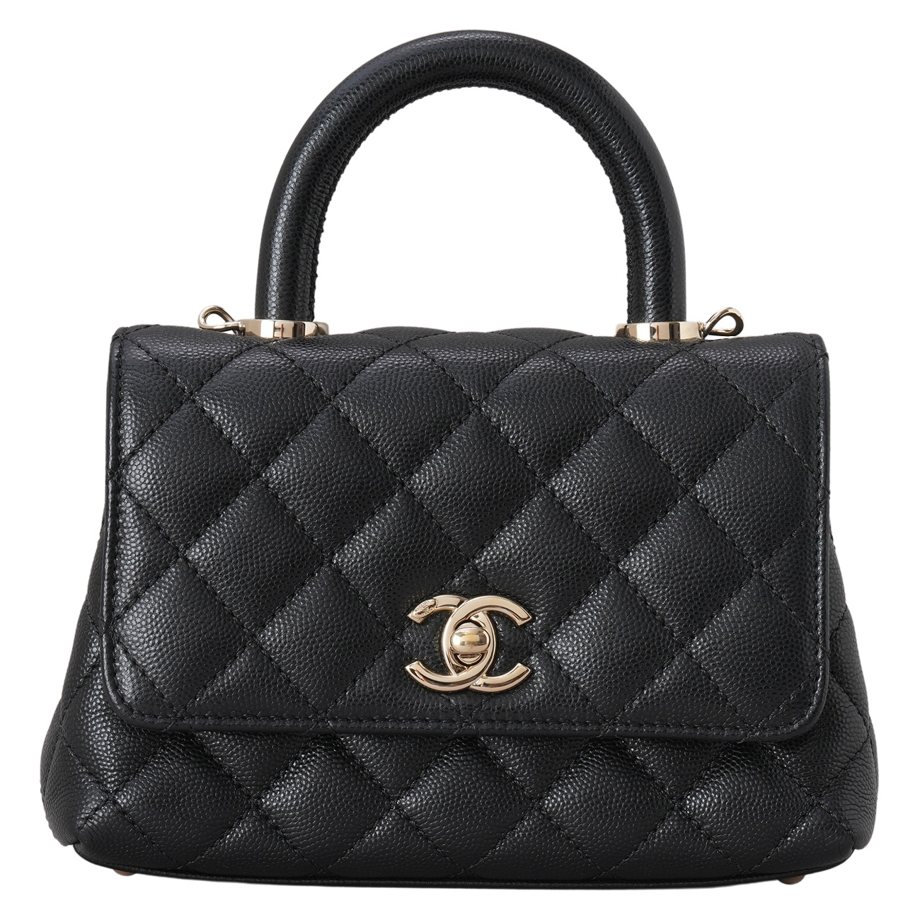 CHANEL(USED)샤넬 캐비어 코코핸들 미니