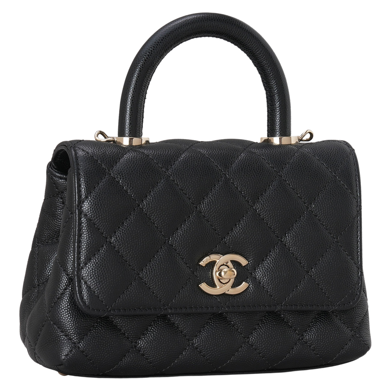 CHANEL(USED)샤넬 캐비어 코코핸들 미니