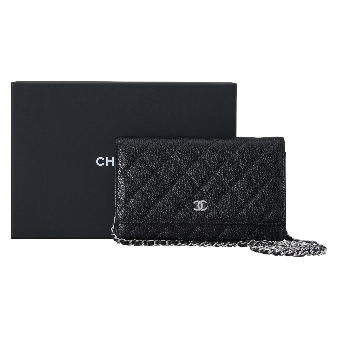 CHANEL(USED)샤넬 AP0250 캐비어 클래식 WOC
