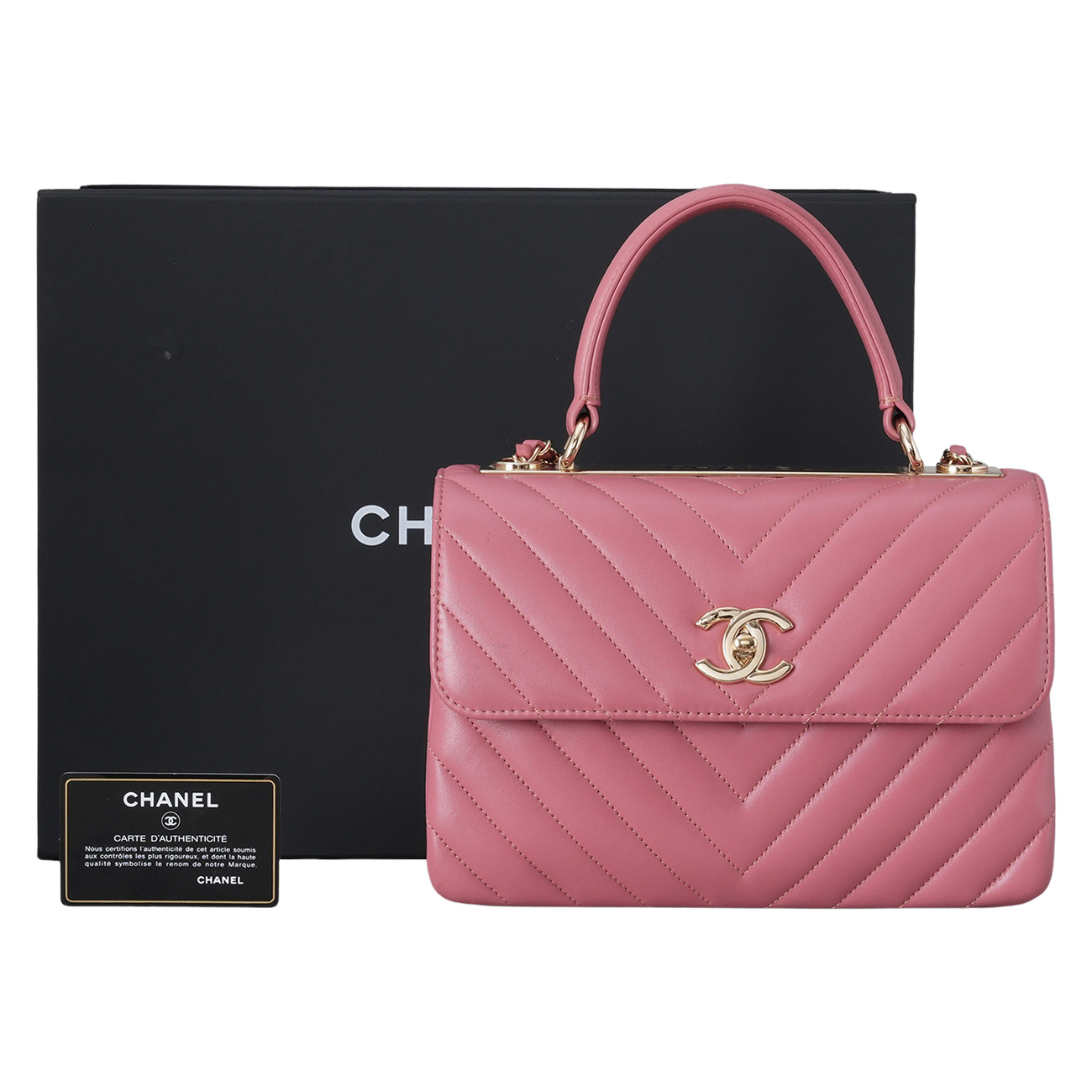 CHANEL(USED)샤넬 A92236 쉐브론 트렌디 CC 스몰
