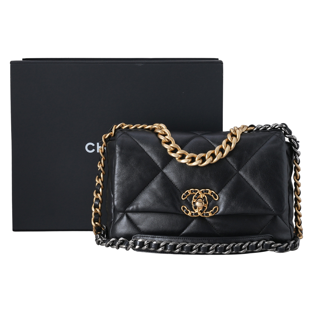 CHANEL(USED)샤넬 19백 미듐