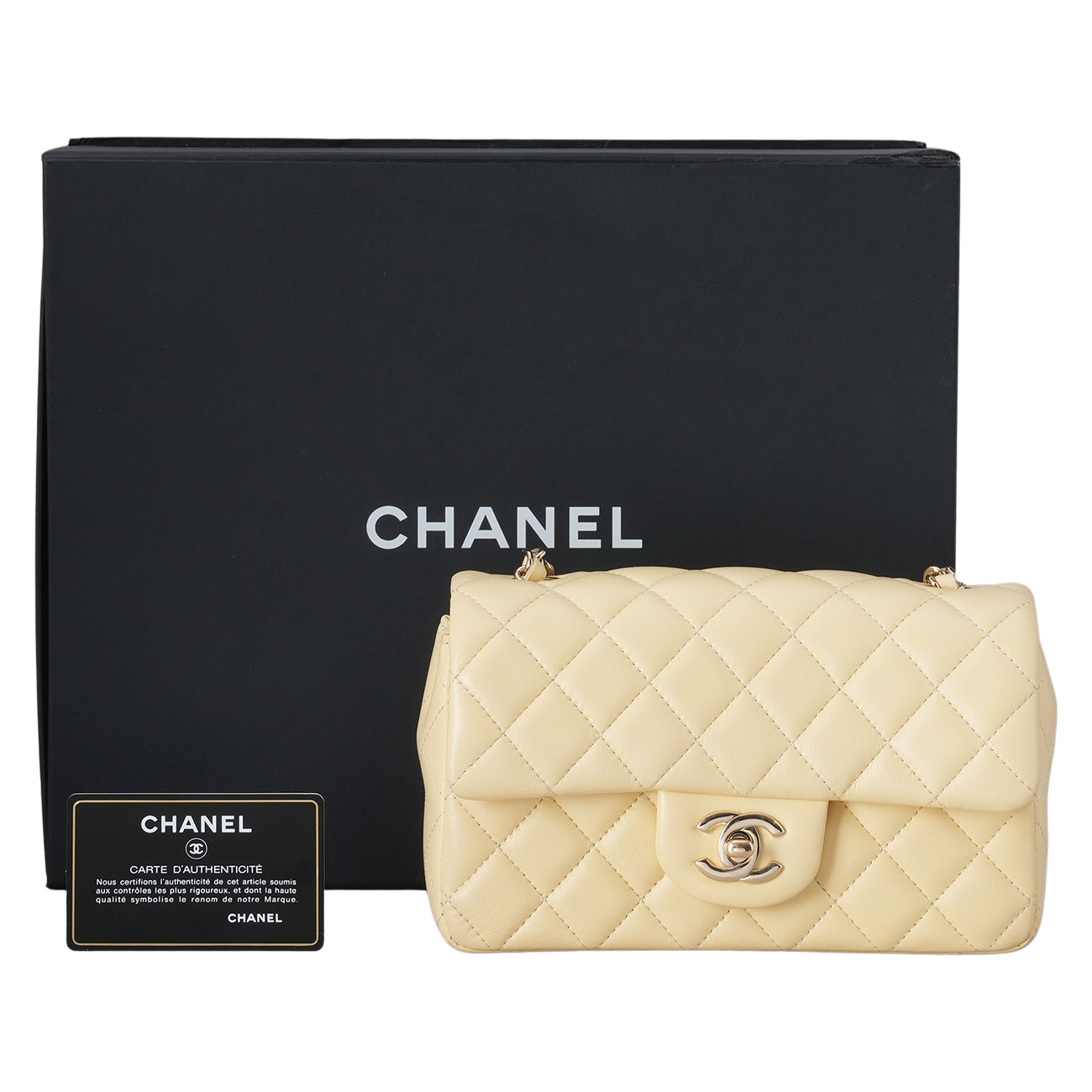 CHANEL(USED)샤넬 램스킨 클래식 뉴미니 플랩백