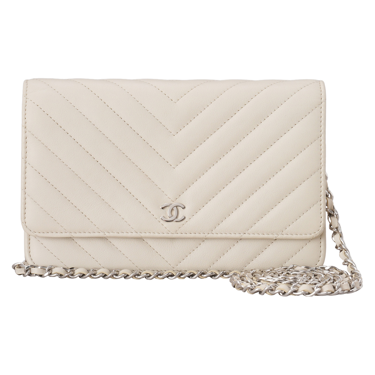 CHANEL(USED)샤넬 쉐브론 클래식 WOC