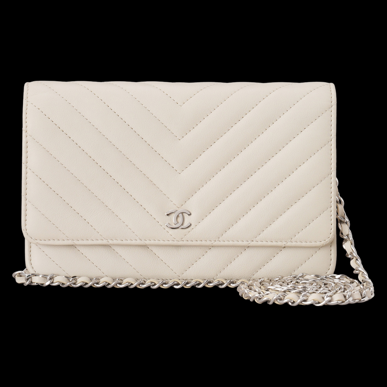 CHANEL(USED)샤넬 쉐브론 클래식 WOC