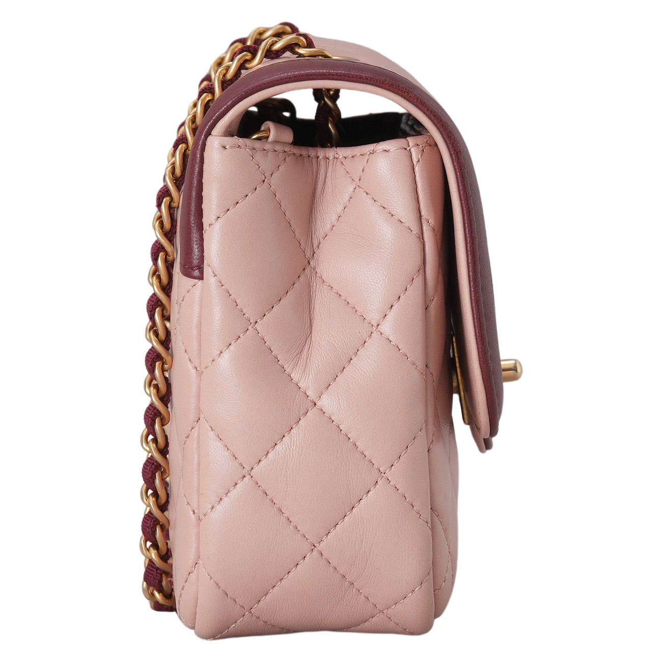 CHANEL(USED)샤넬 A91057 시즌 투톤 플랩백