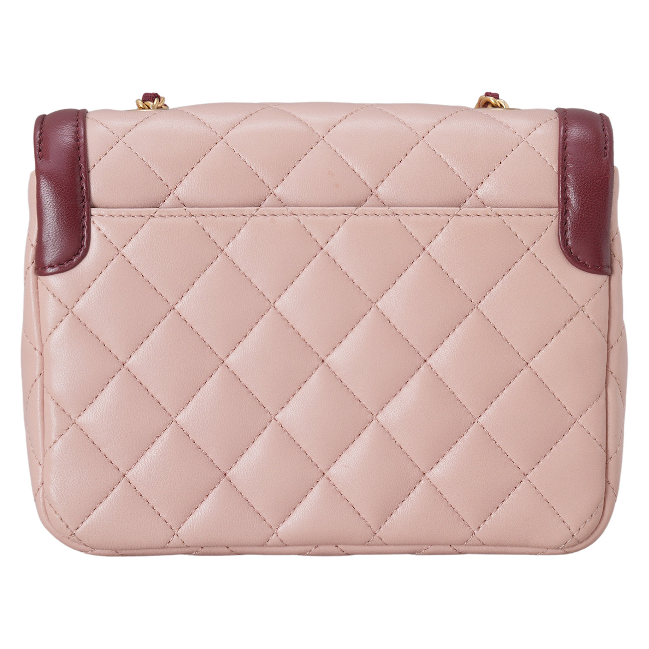 CHANEL(USED)샤넬 A91057 시즌 투톤 플랩백