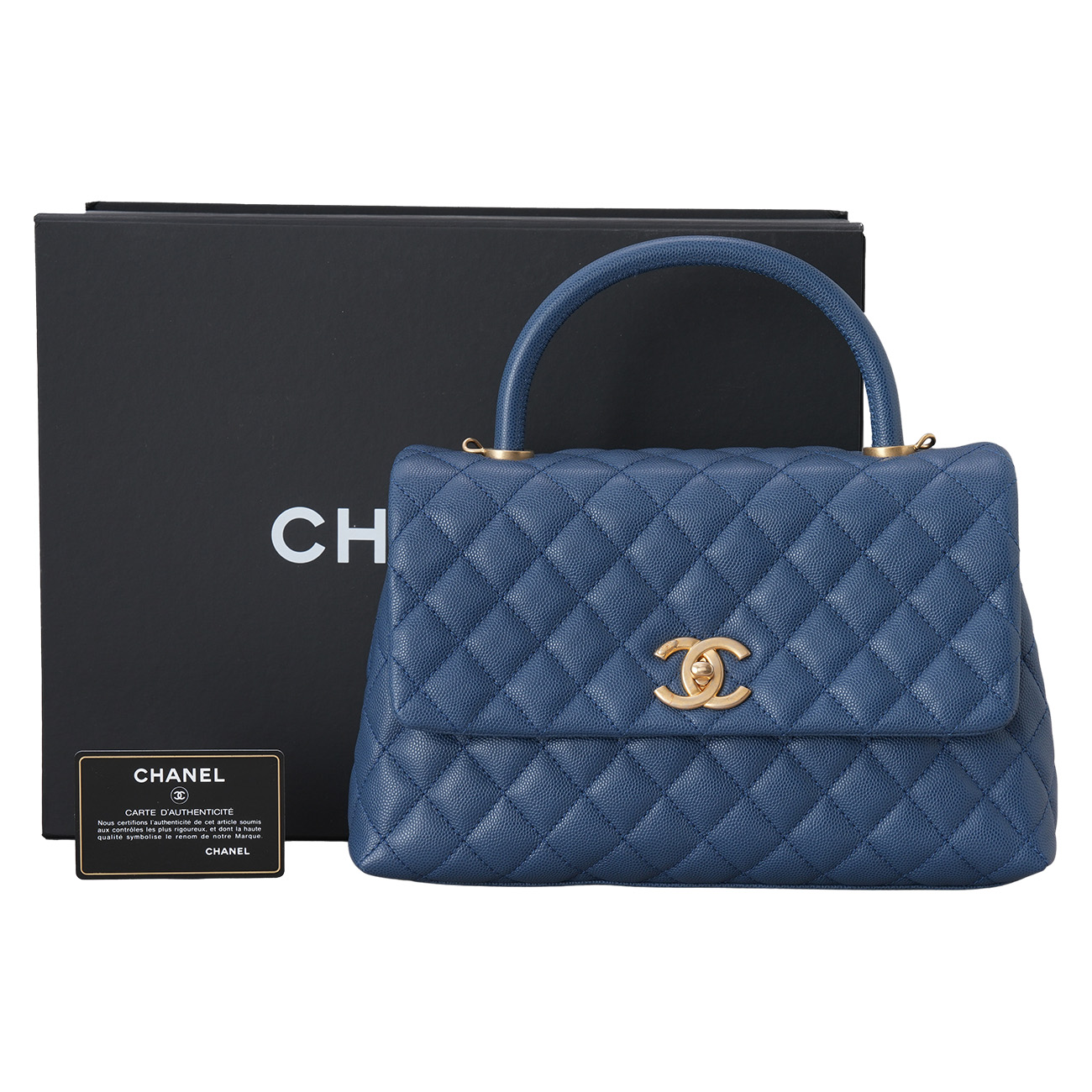 CHANEL(USED)샤넬 코코핸들 미듐