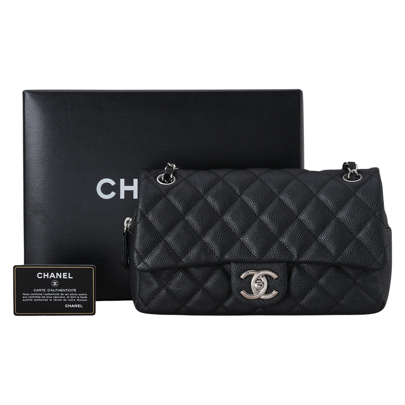 CHANEL(USED)샤넬 시즌 캐비어 체인백