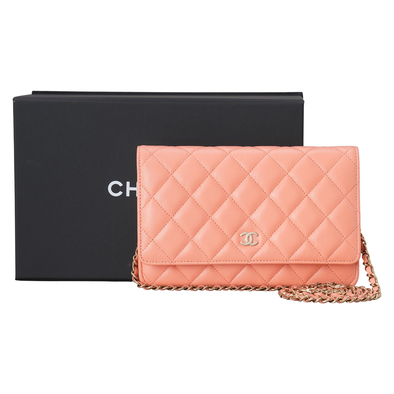 CHANEL(USED)샤넬 램스킨 클래식 WOC