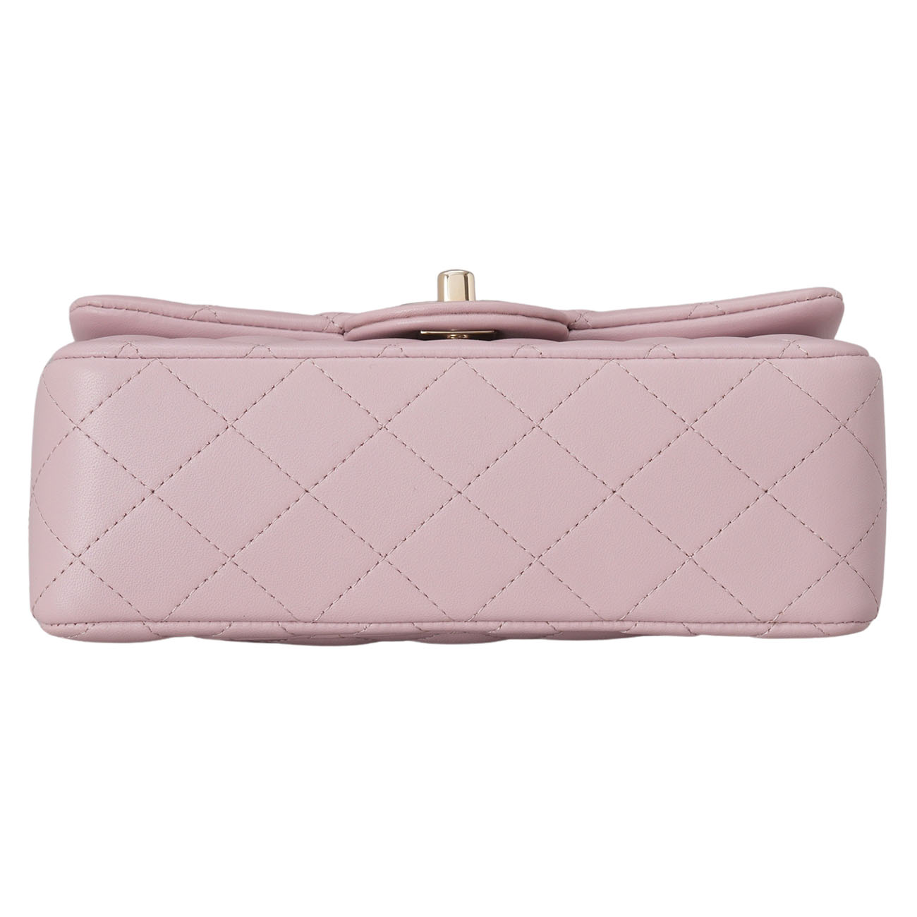 CHANEL(USED)샤넬 램스킨 뉴미니 탑핸들