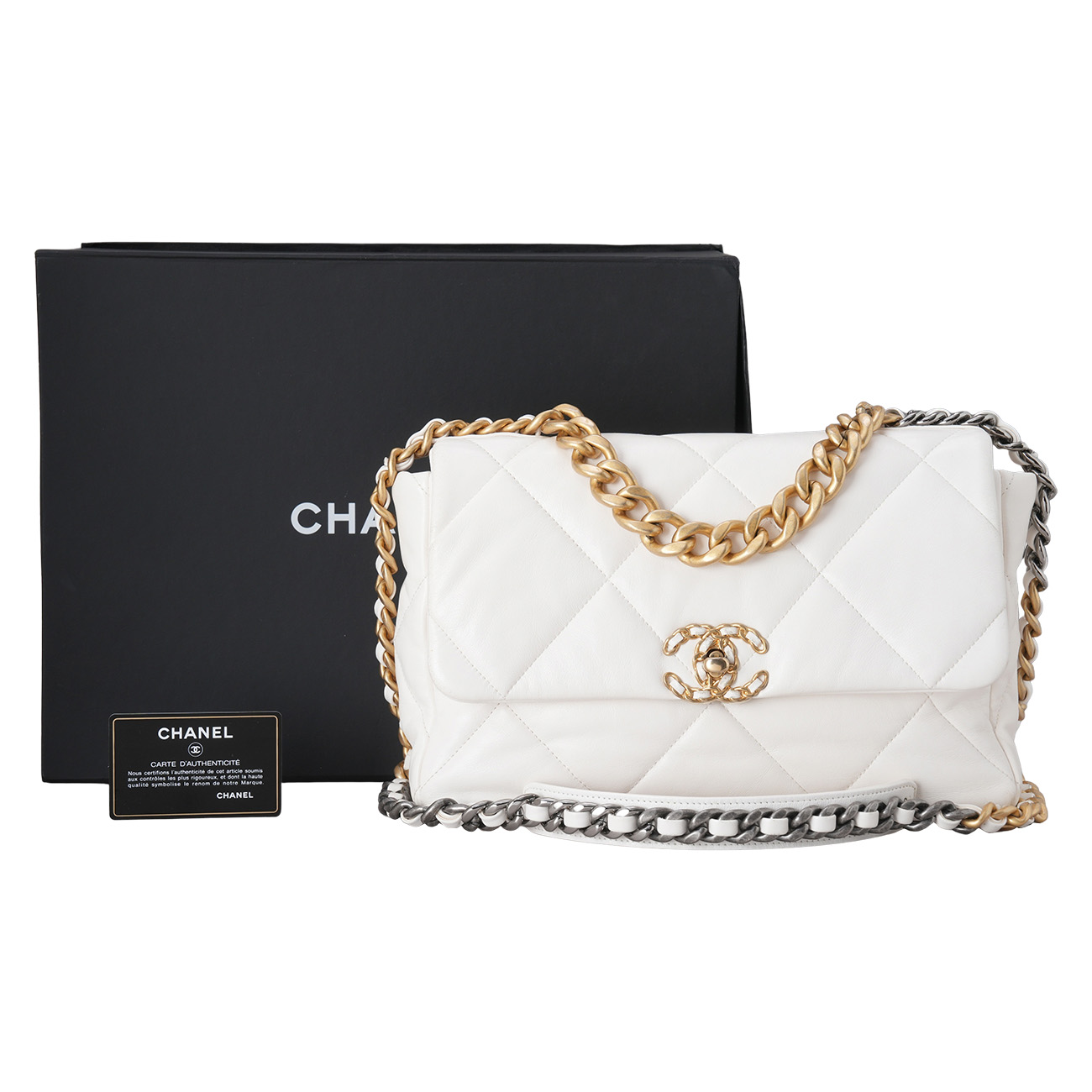 CHANEL(USED)샤넬 19 라지 백