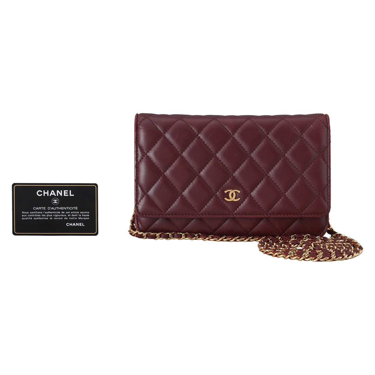 CHANEL(USED)샤넬 램스킨 클래식 WOC