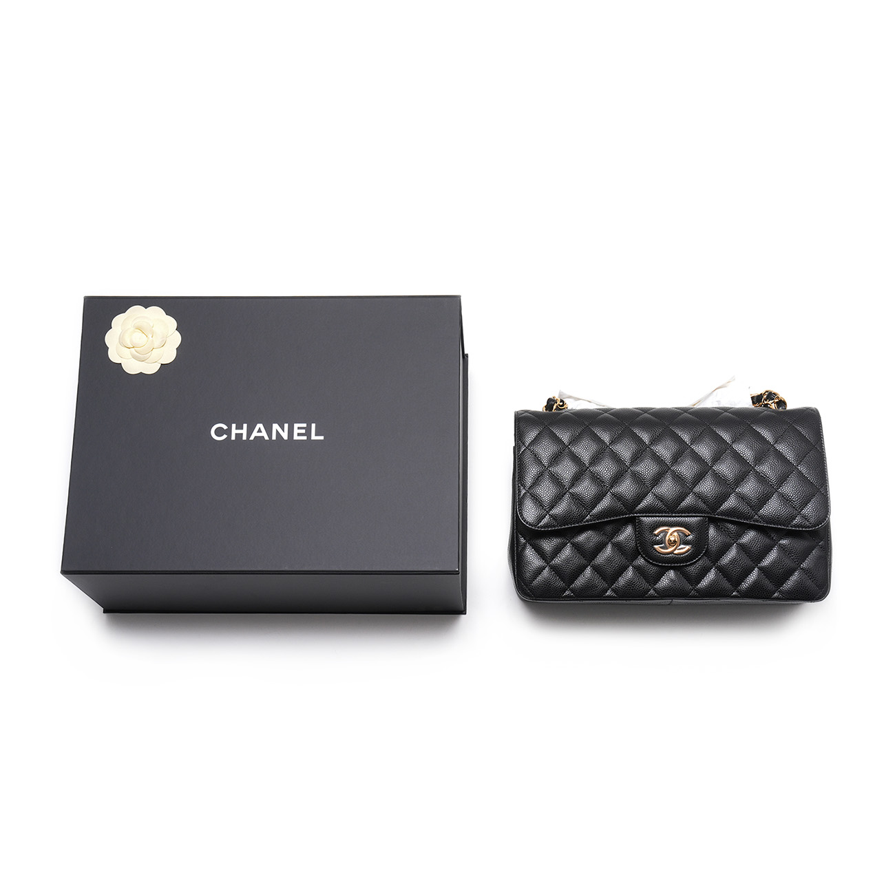 CHANEL(USED)샤넬 캐비어 클래식 라지 플랩백