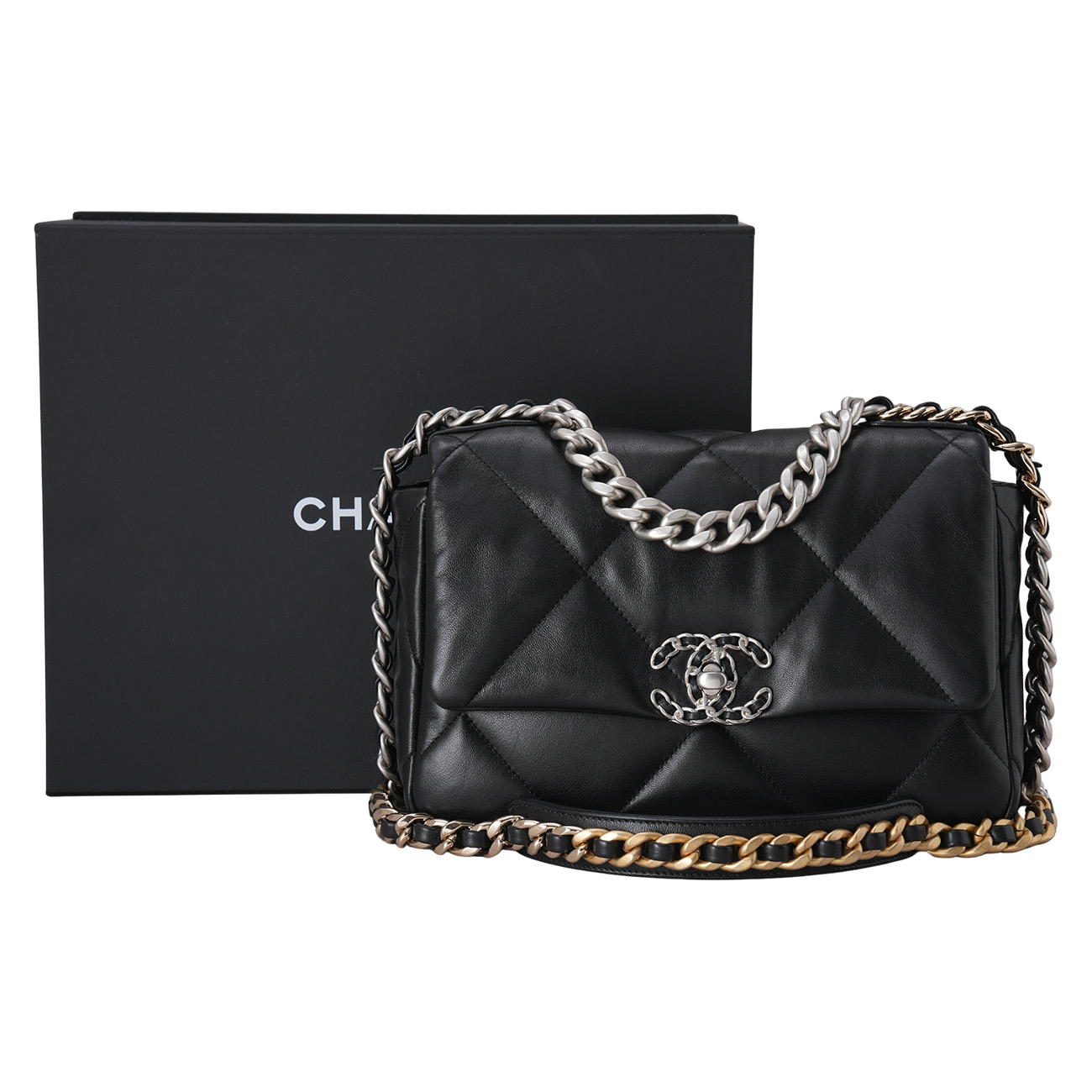CHANEL(USED)샤넬 19 미디엄 백