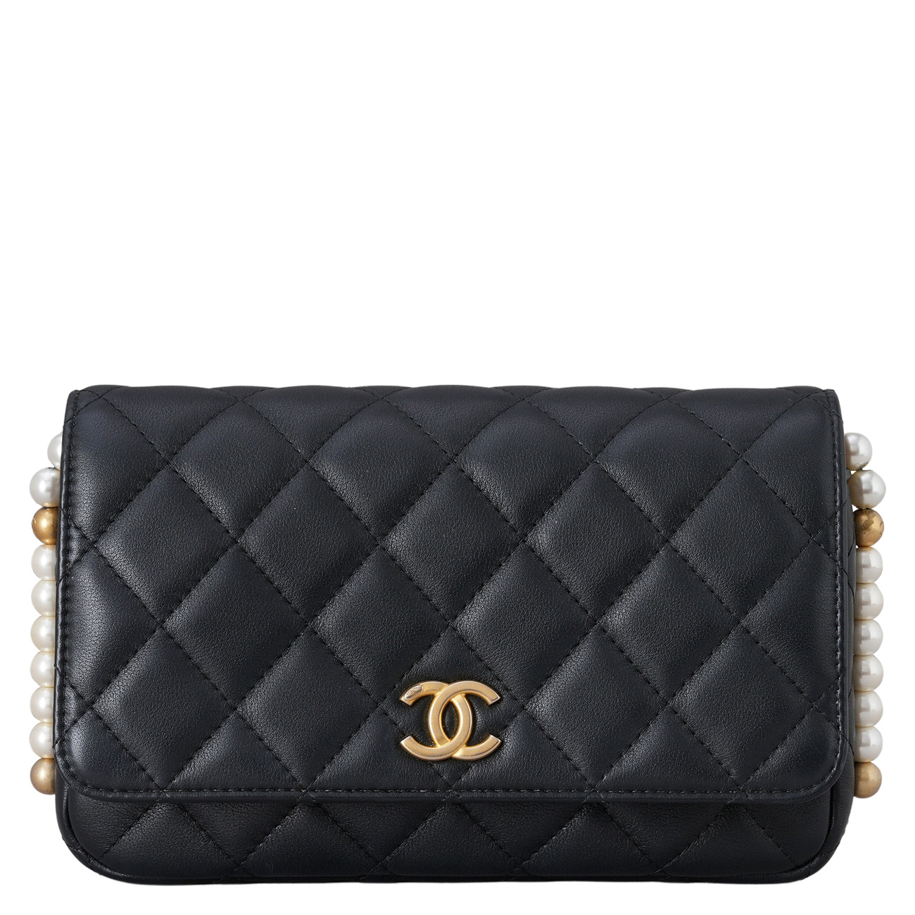 CHANEL(USED)샤넬 AP2190 진주 체인 WOC