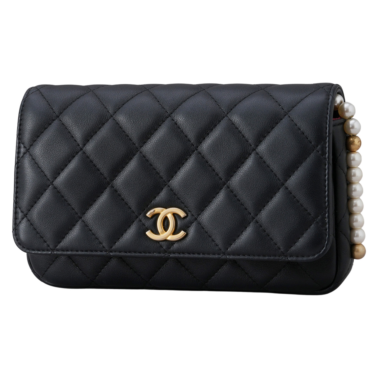 CHANEL(USED)샤넬 AP2190 진주 체인 WOC