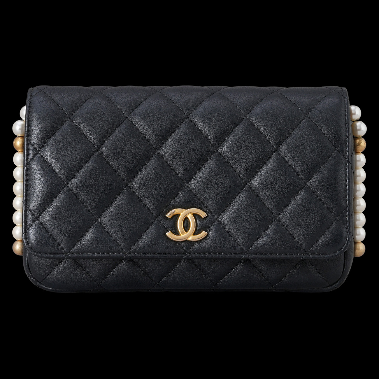 CHANEL(USED)샤넬 AP2190 진주 체인 WOC