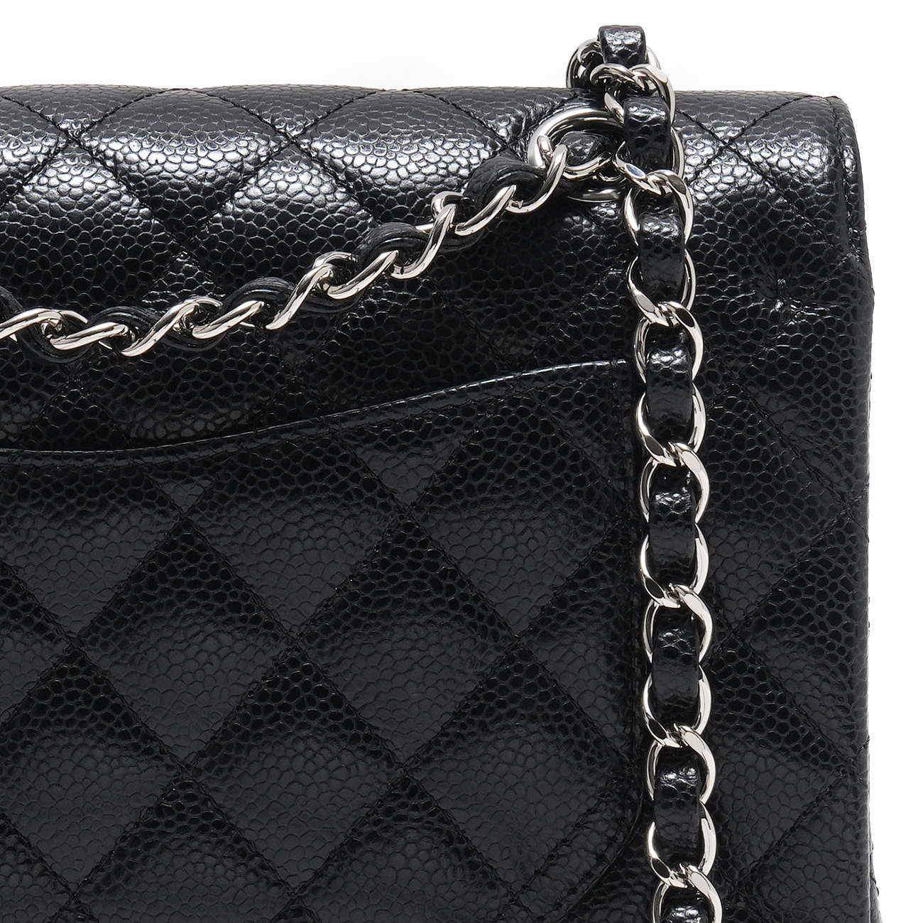 CHANEL(USED)샤넬 캐비어 클래식 스몰 플랩백