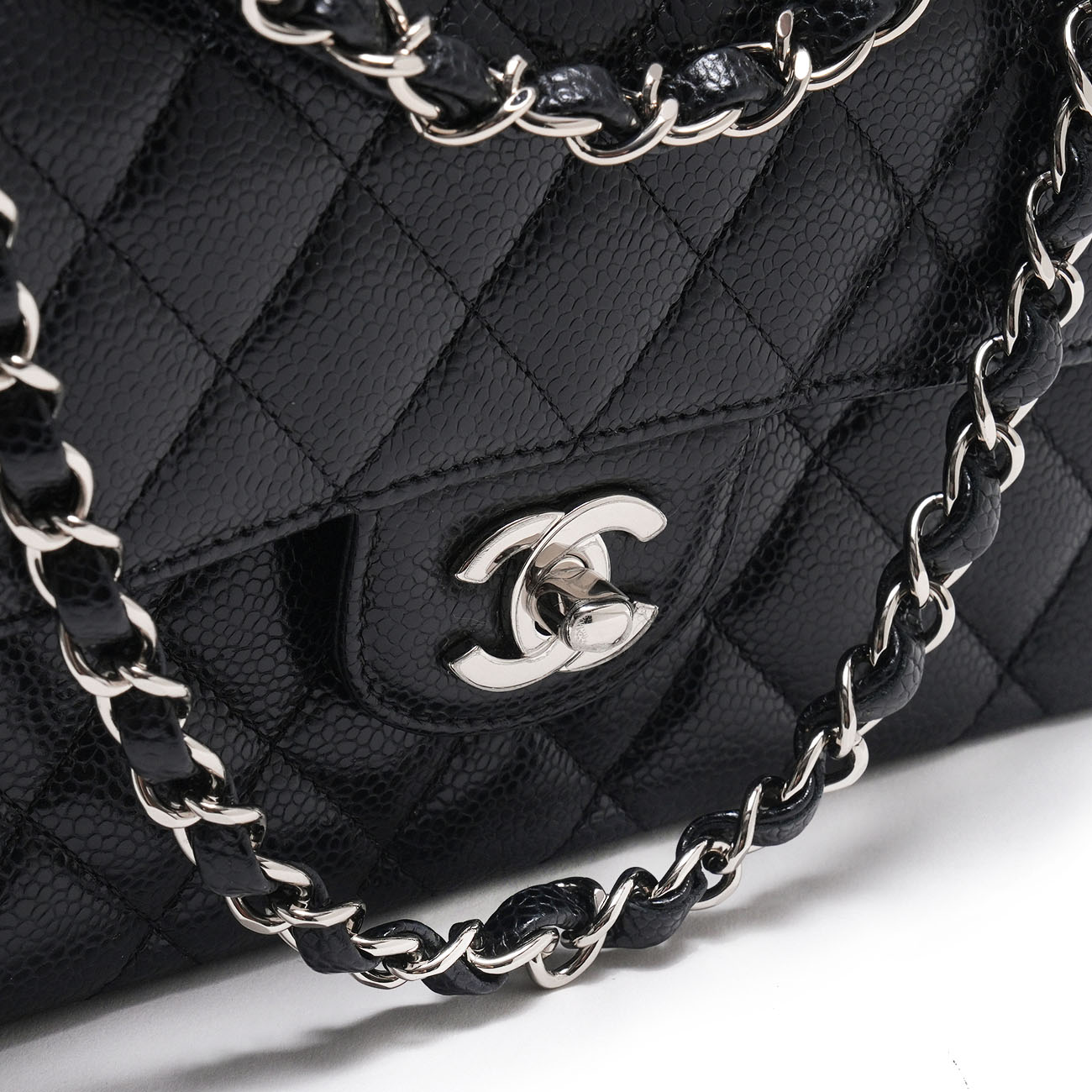 CHANEL(USED)샤넬 캐비어 클래식 스몰 플랩백