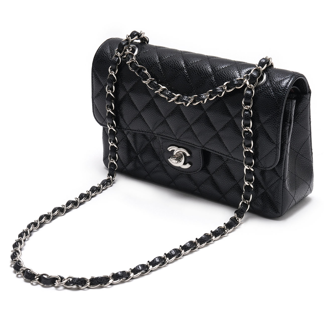CHANEL(USED)샤넬 캐비어 클래식 스몰 플랩백