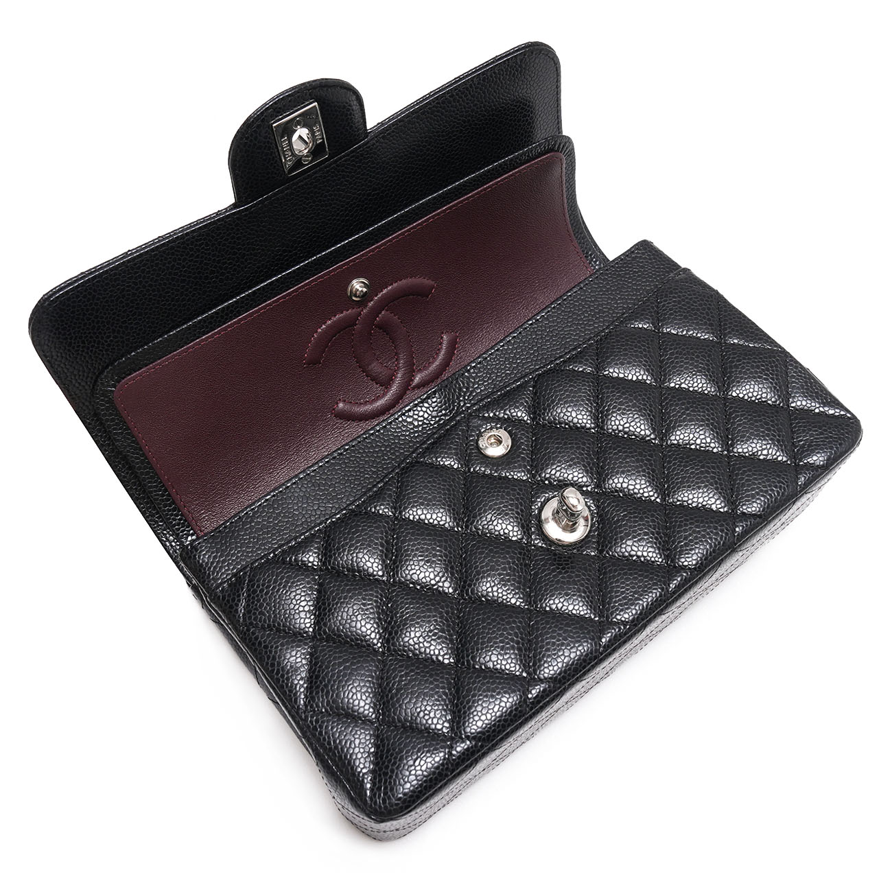 CHANEL(USED)샤넬 캐비어 클래식 스몰 플랩백