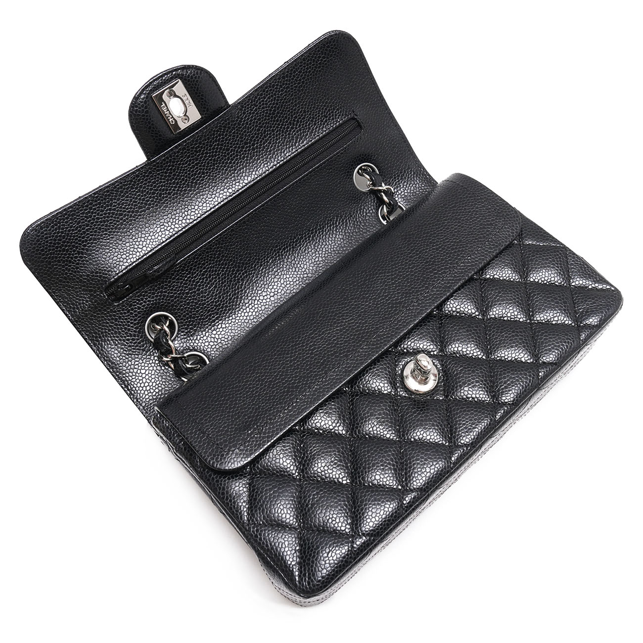 CHANEL(USED)샤넬 캐비어 클래식 스몰 플랩백