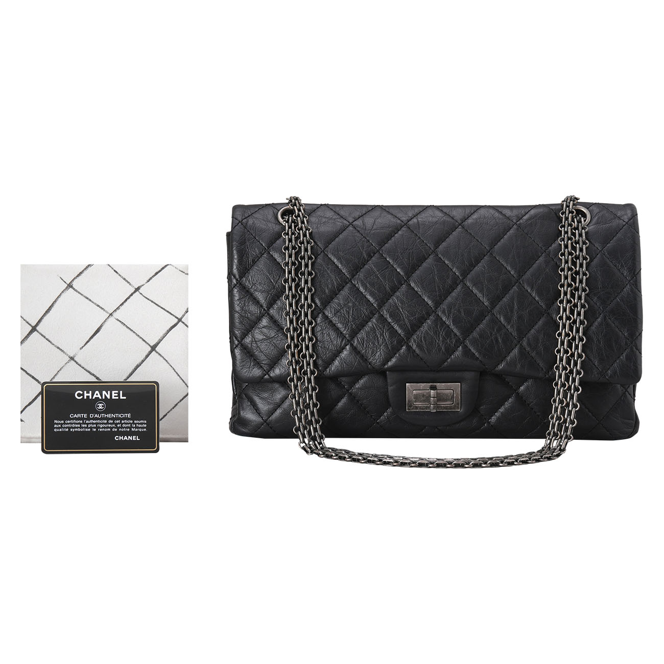CHANEL(USED)샤넬 2.55 빈티지 32 플랩백
