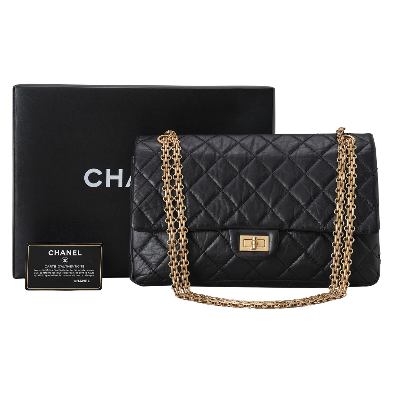 CHANEL(USED)샤넬 A37587 2.55 빈티지 28 플랩백