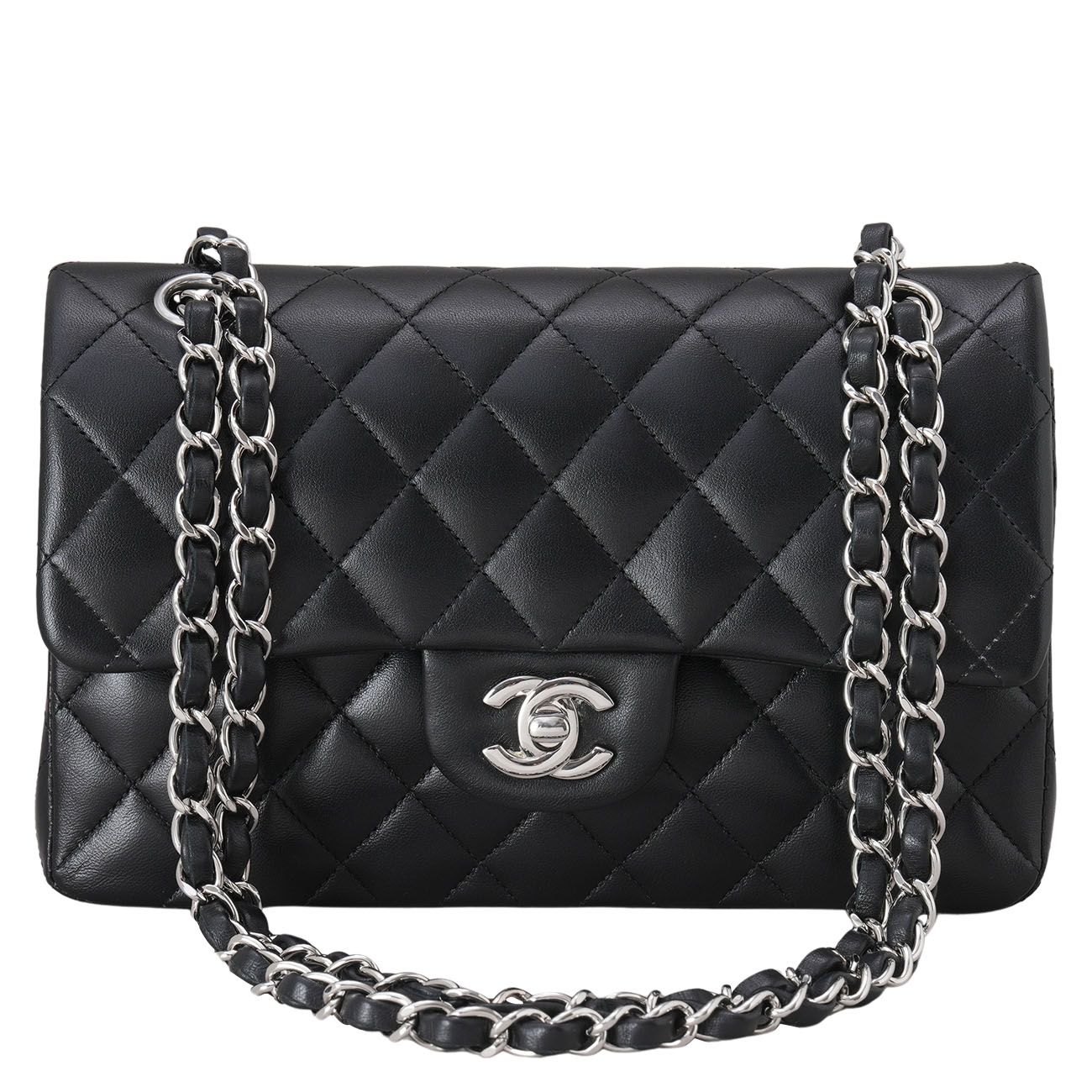 CHANEL(USED)샤넬 램스킨 클래식 스몰