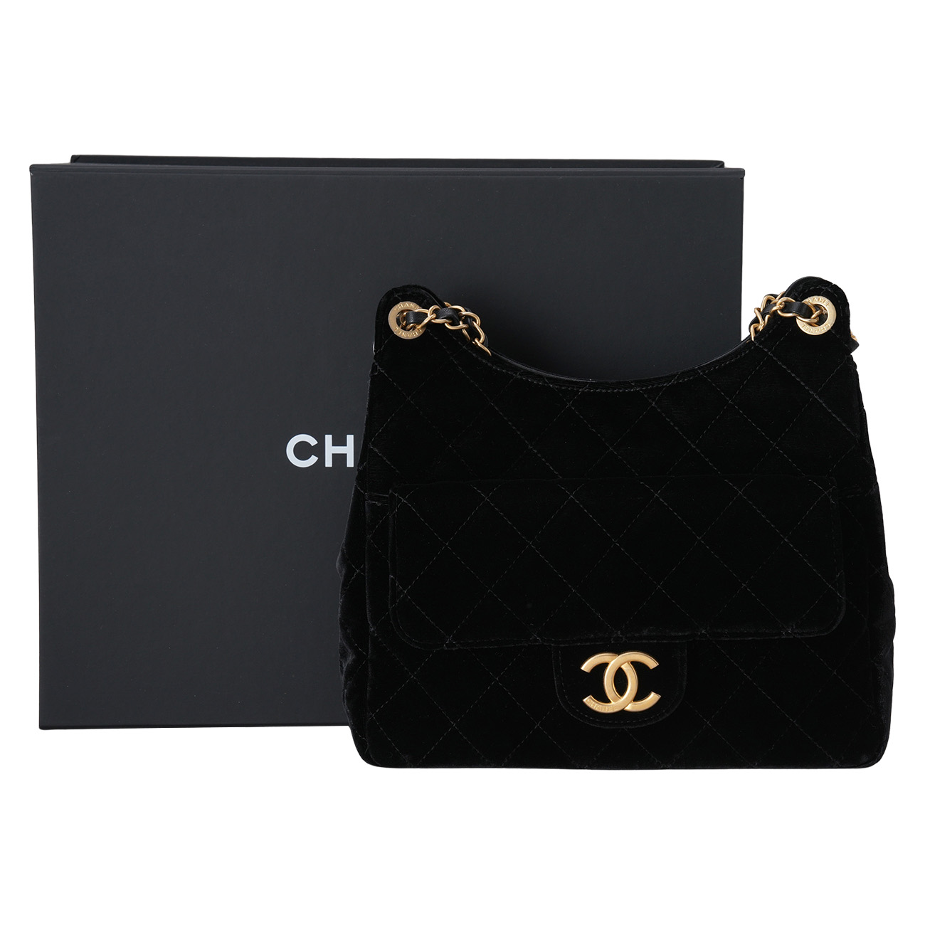 CHANEL(USED)샤넬 AS4322 시즌 호보백 미듐