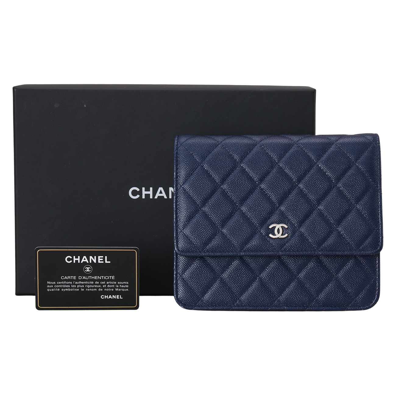 CHANEL(USED)샤넬 시즌 캐비어 클래식 미니 체인백