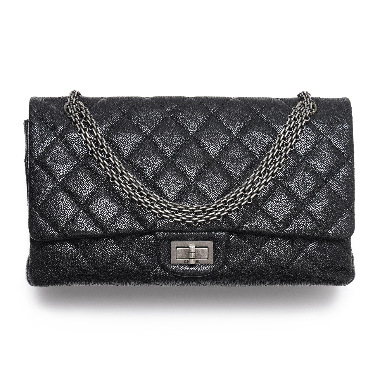 CHANEL(USED)샤넬 캐비어 2.55 빈티지 클래식 32 플랩백