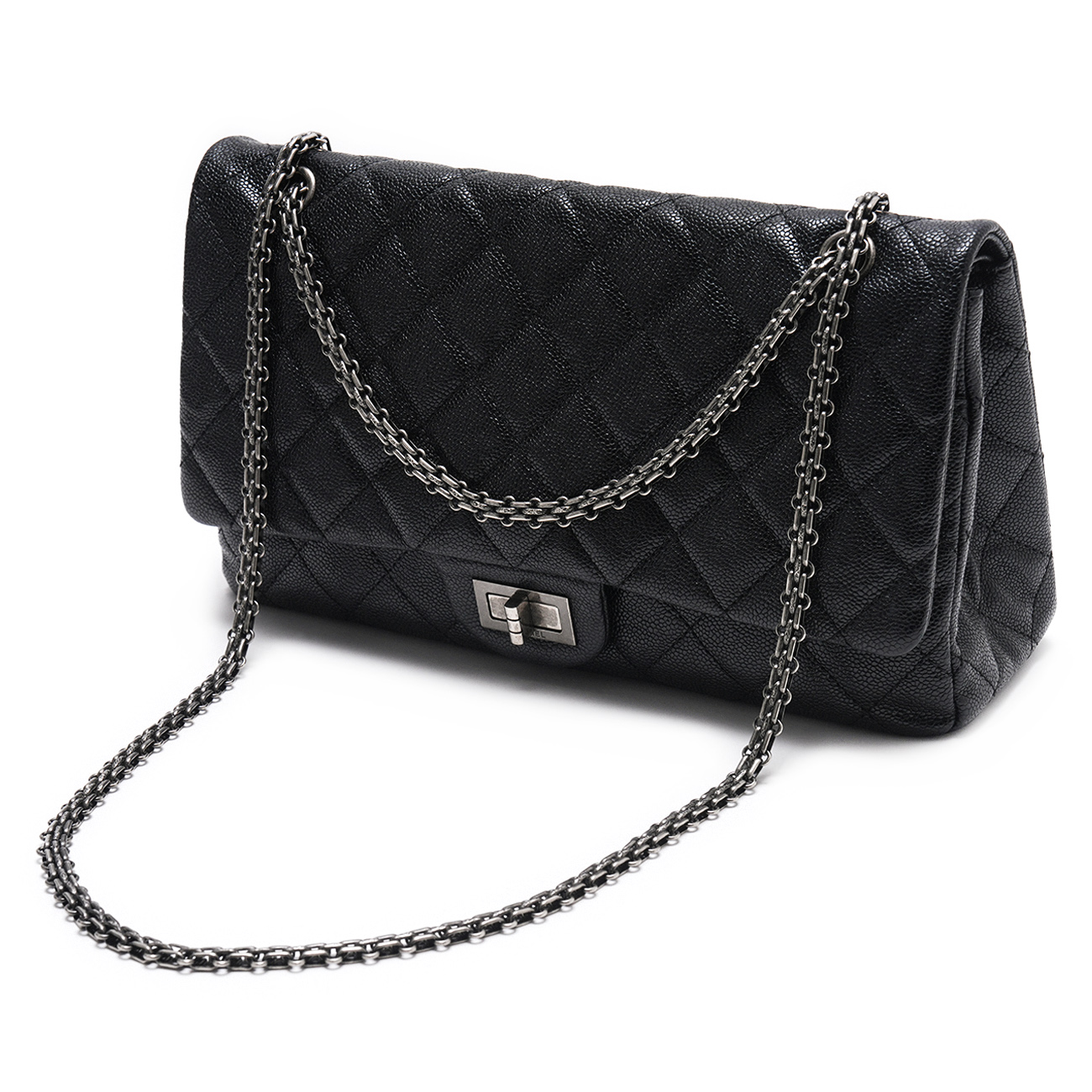 CHANEL(USED)샤넬 캐비어 2.55 빈티지 클래식 32 플랩백