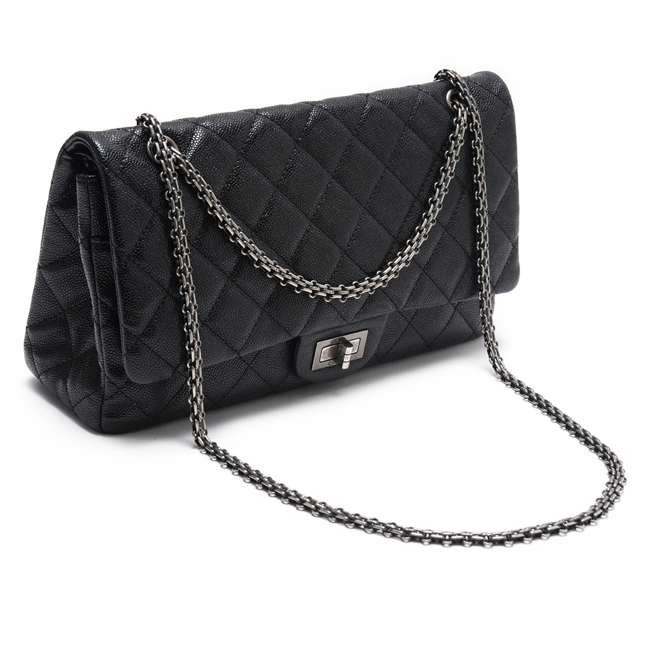 CHANEL(USED)샤넬 캐비어 2.55 빈티지 클래식 32 플랩백