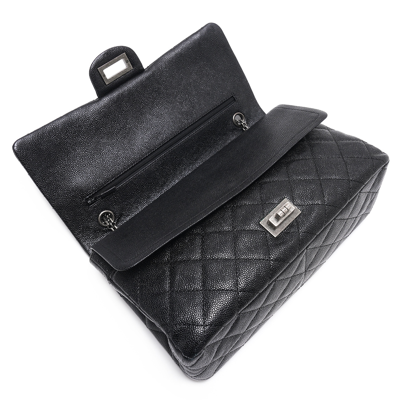 CHANEL(USED)샤넬 캐비어 2.55 빈티지 클래식 32 플랩백