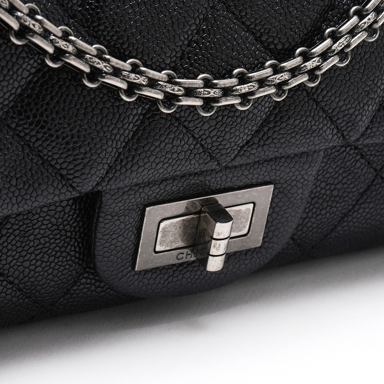 CHANEL(USED)샤넬 캐비어 2.55 빈티지 클래식 32 플랩백