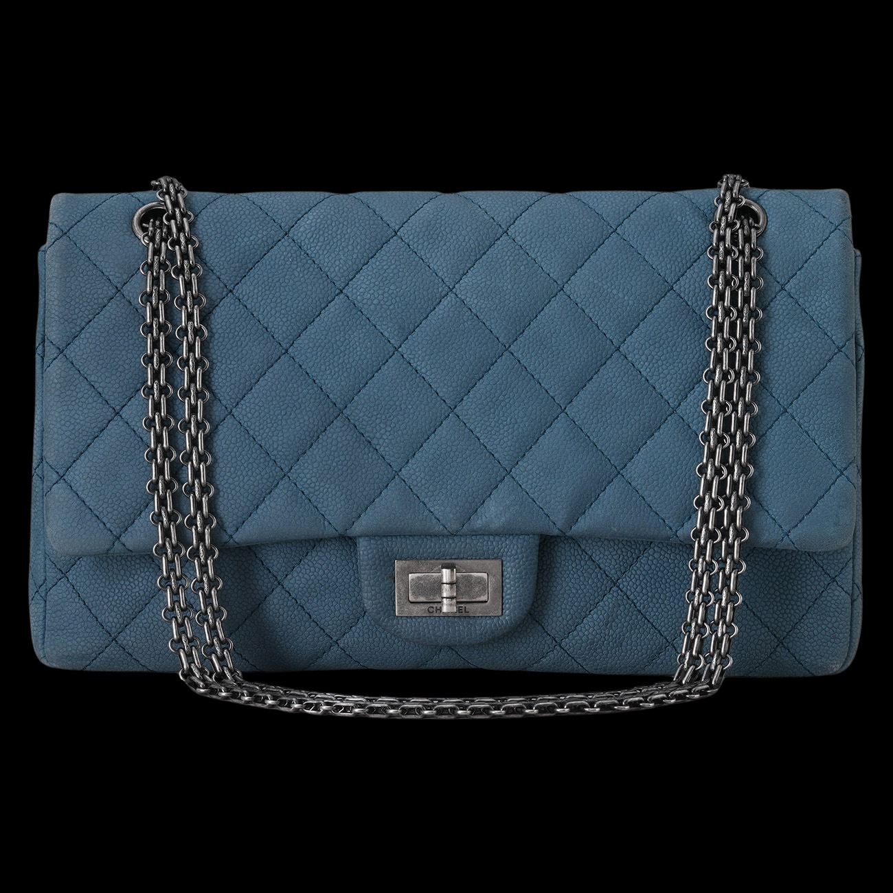 CHANEL(USED)샤넬 2.55 캐비어 빈티지 클래식 32
