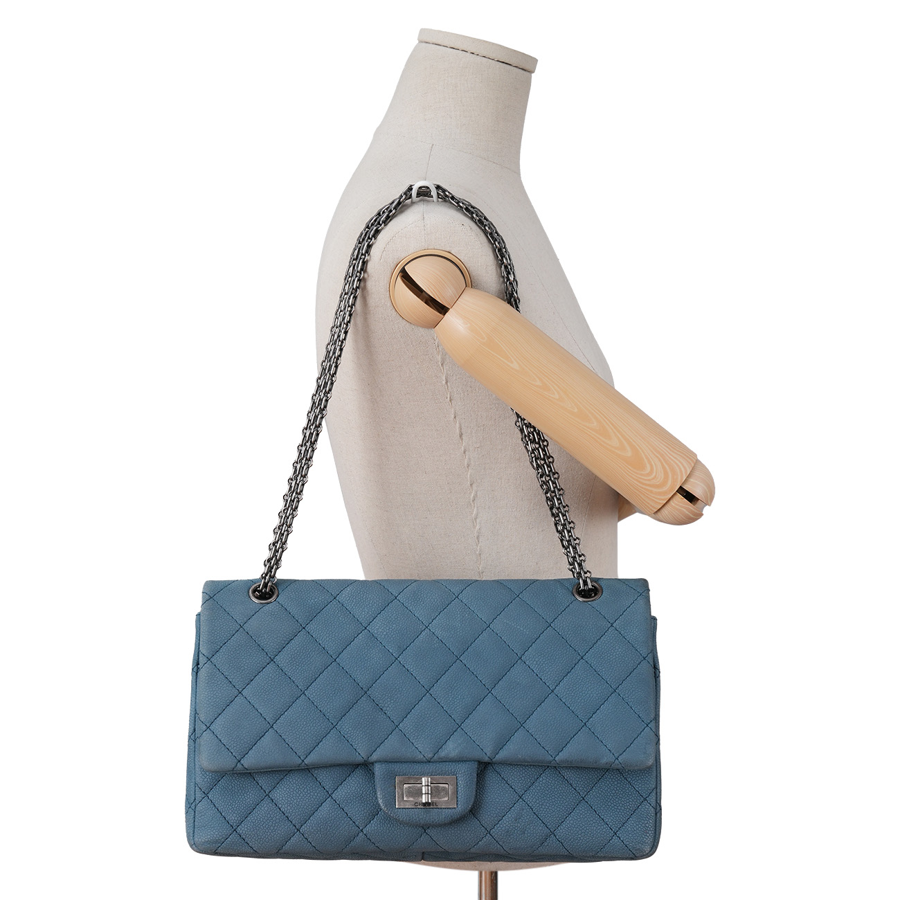 CHANEL(USED)샤넬 2.55 캐비어 빈티지 클래식 32