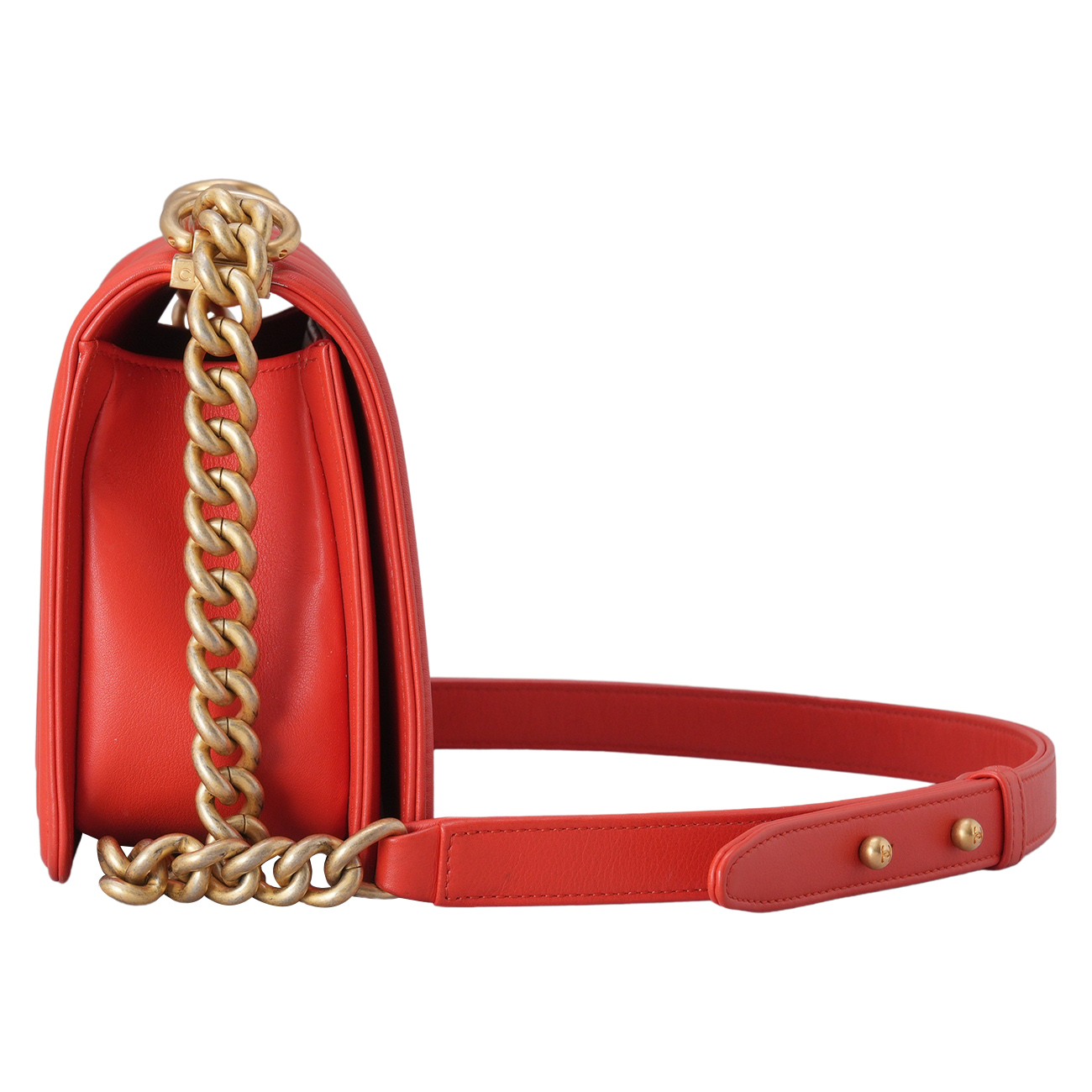 CHANEL(USED)샤넬 보이샤넬 쉐브론 미듐 플랩백