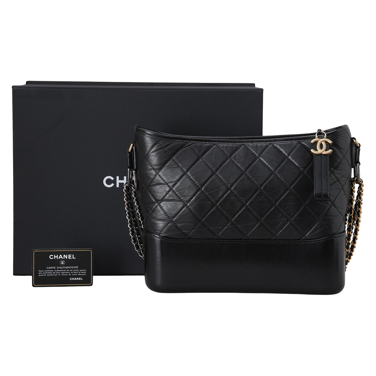 CHANEL(USED)샤넬 A93824 가브리엘 호보백